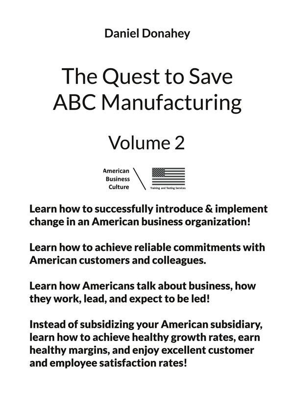 The Quest to Save ABC Manufacturing: Volume 2 - Daniel Donahey (Buch)