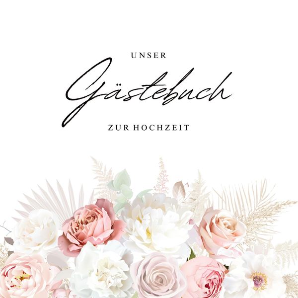 Unser Gästebuch zur Hochzeit - Sarah Rockstroh (Buch)
