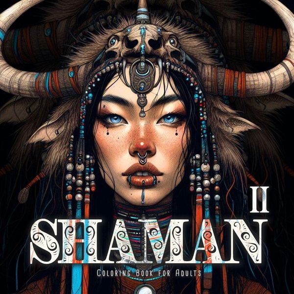 Shaman Coloring Book for Adults 2 - Monsoon Publishing (Buch)