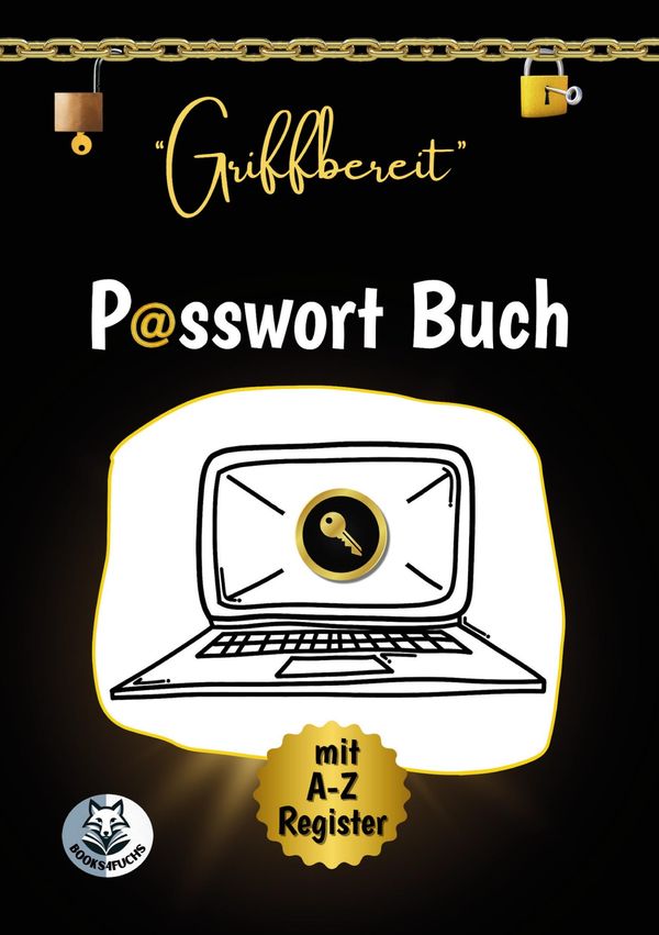 "Griffbereit" - PASSWORT BUCH mit A-Z Register - Books 4Fuchs (Buch)
