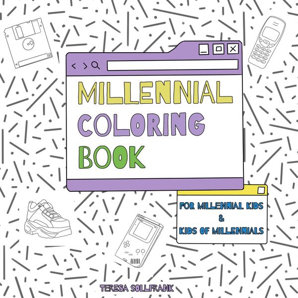 Millennial Coloring Book - Teresa Sollfrank (Buch)