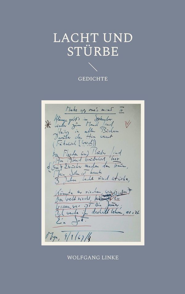 Lacht und Stürbe - Wolfgang Linke (Buch)