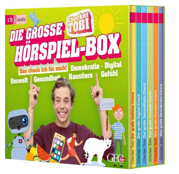 Gregor Eisenbeiß: Die große Checker-Tobi-Hörspiel-Box (6 CDs)