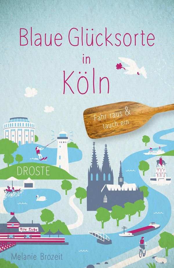 Blaue Glücksorte in Köln - Melanie Brozeit (Buch)