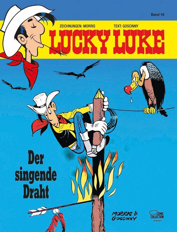 Lucky Luke 18 - Der singende Draht - Morris (Buch)