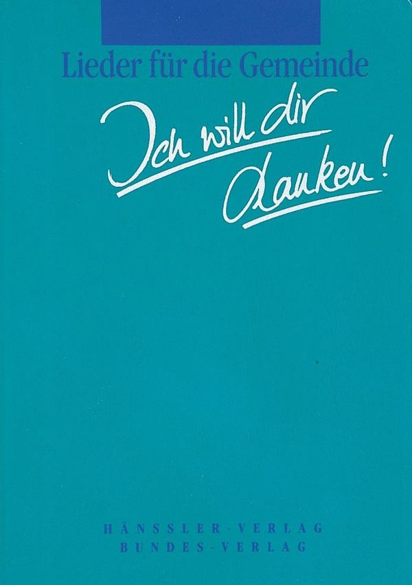 Ich will dir danken! (Buch)