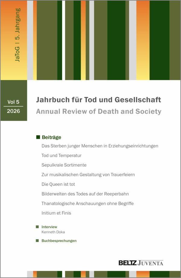Jahrbuch für Tod und Gesellschaft 2026 (Buch)