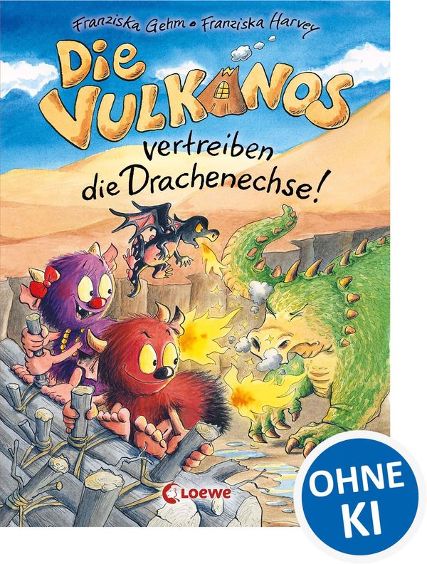 Die Vulkanos vertreiben die Drachenechse! - Franziska Gehm (Buch)