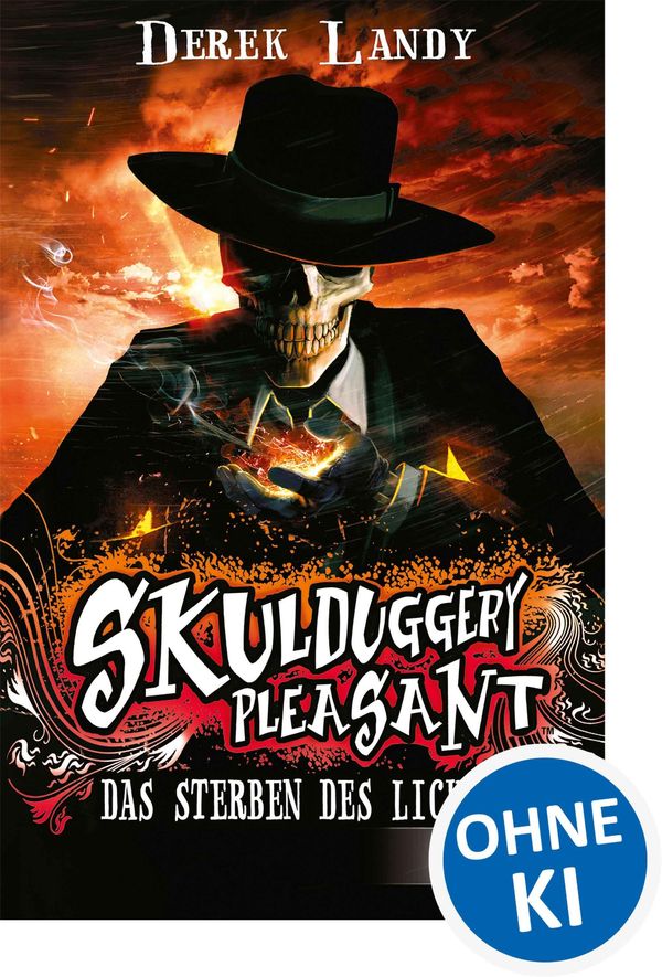 Skulduggery Pleasant 09. Das Sterben des Lichts - Derek Landy (Buch)