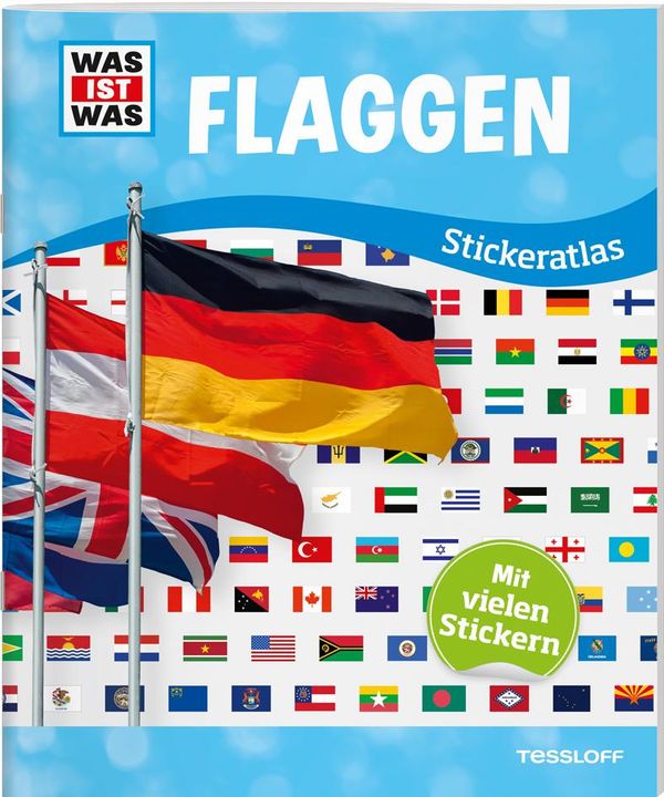 WAS IST WAS Sticker-Atlas Flaggen (Buch)