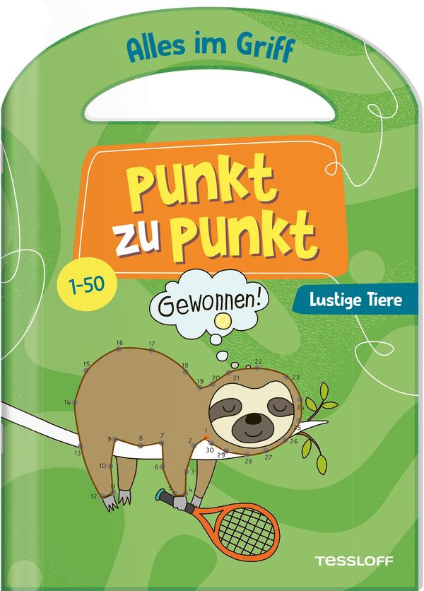 Alles im Griff. Punkt zu Punkt. Lustige Tiere. 1-50 (Buch)