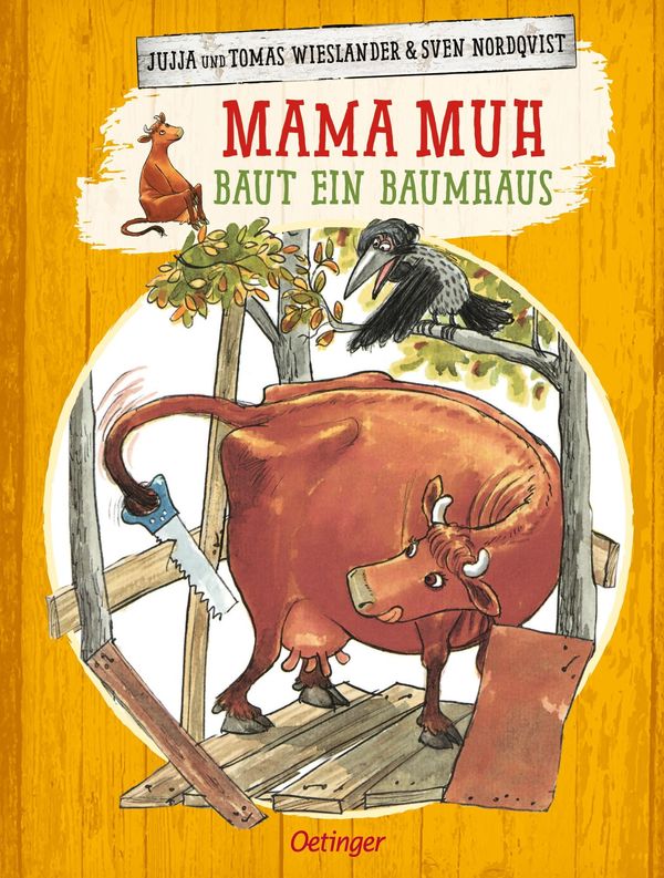 Mama Muh baut ein Baumhaus - Jujja Wieslander (Buch)