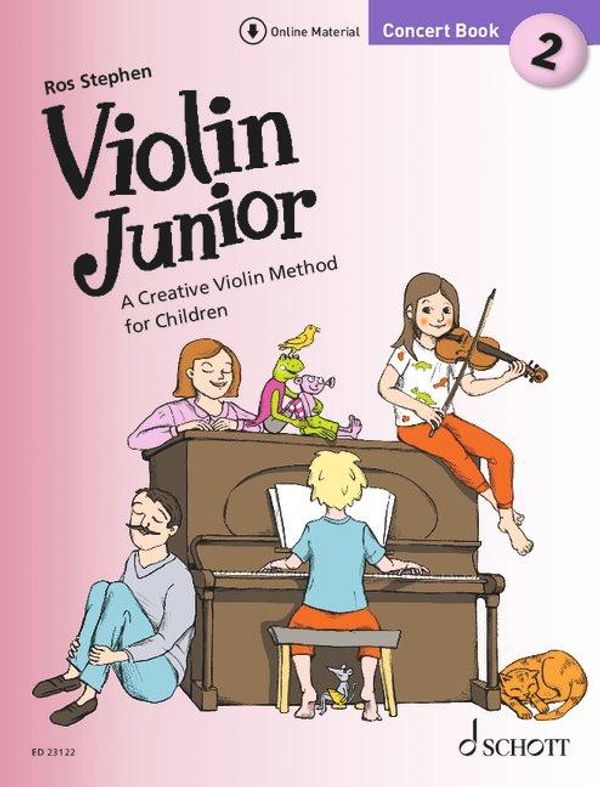 Violin Junior: Concert Book 2 - Ros Stephen (Buch)