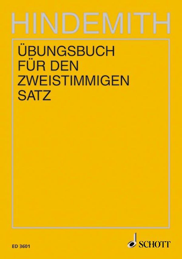 Unterweisung im Tonsatz. Band 2 (Buch)