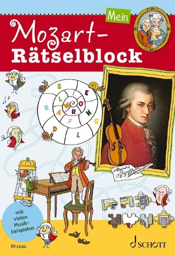 Mein Mozart-Rätselblock (Buch)