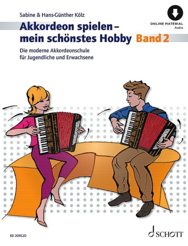 Akkordeon spielen - mein schönstes Hobby 2 - Sabine Kölz (Buch)