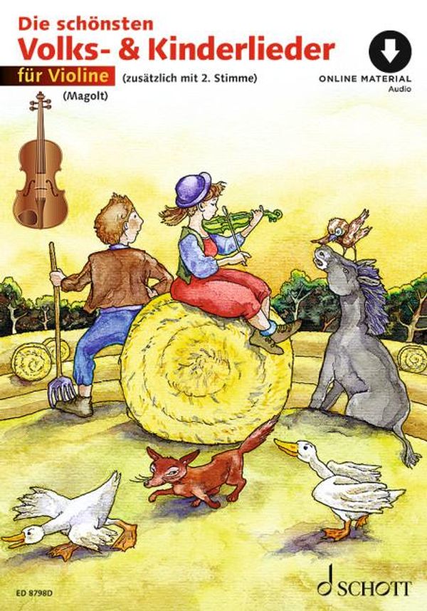 Die schönsten Volks- und Kinderlieder (Buch)