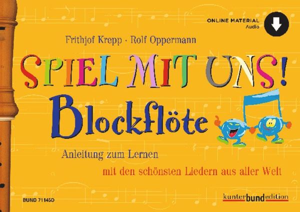 Spiel mit uns! Blockflöte (Buch)