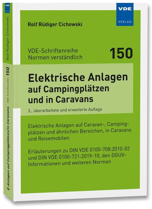 Elektrische Anlagen auf Campingplätzen und in Caravans (Buch)