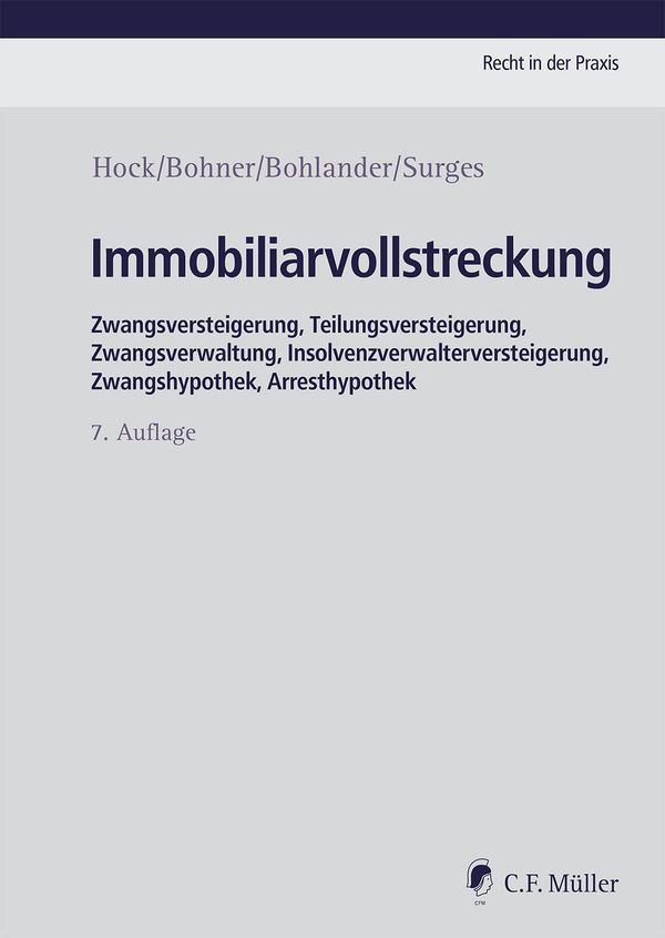 Immobiliarvollstreckung - Rainer Hock (Buch)