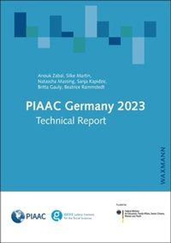 PIAAC Germany 2023: Technical Report - Anouk Zabal (Buch)