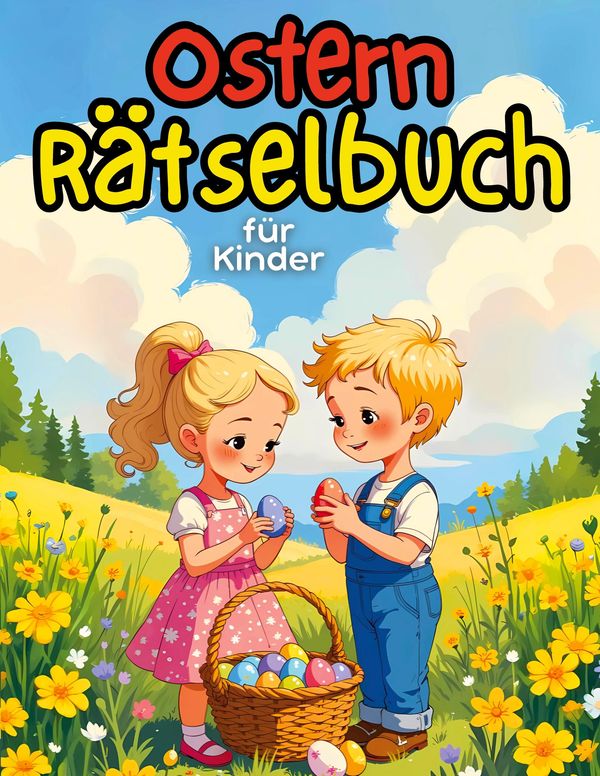 Ostern Rätselbuch für Kinder (Buch)