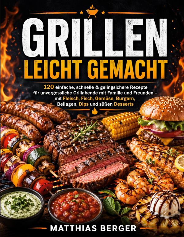 Grillen leicht gemacht - Matthias Berger (Buch)