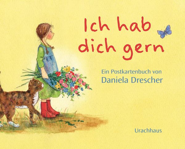 Postkartenbuch Ich hab dich gern - Daniela Drescher (Buch)