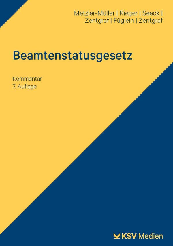 Beamtenstatusgesetz - Karin Metzler-Müller (Buch)