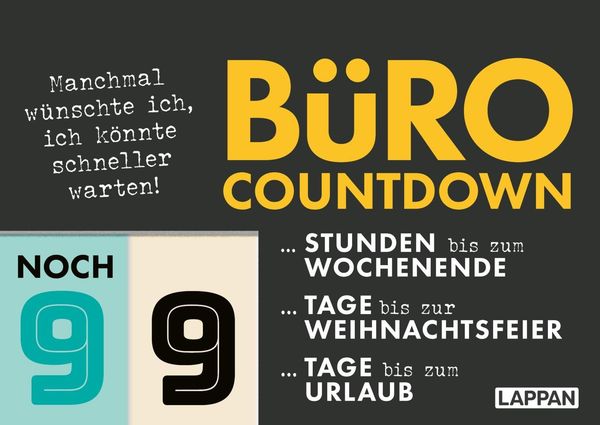 Countdown-Kalender fürs Büro (Buch)