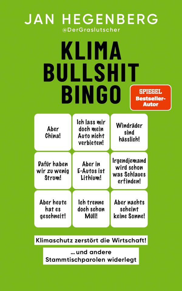 Klima-Bullshit-Bingo (SPIEGEL-Bestseller) - Jan Hegenberg (Buch)