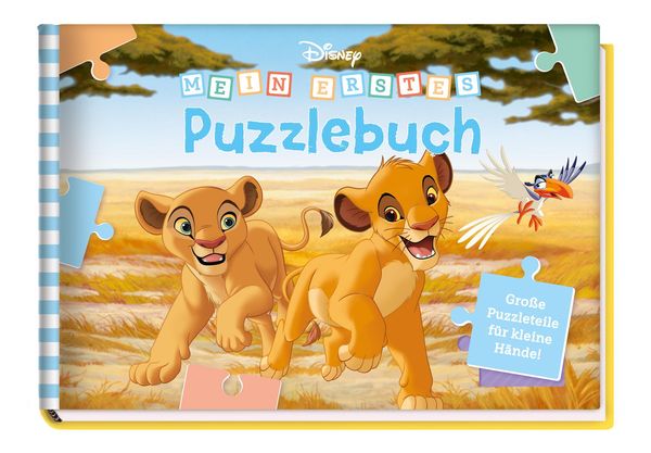 Disney: Mein erstes Puzzlebuch - Große Puzzleteile für kleine Hände...