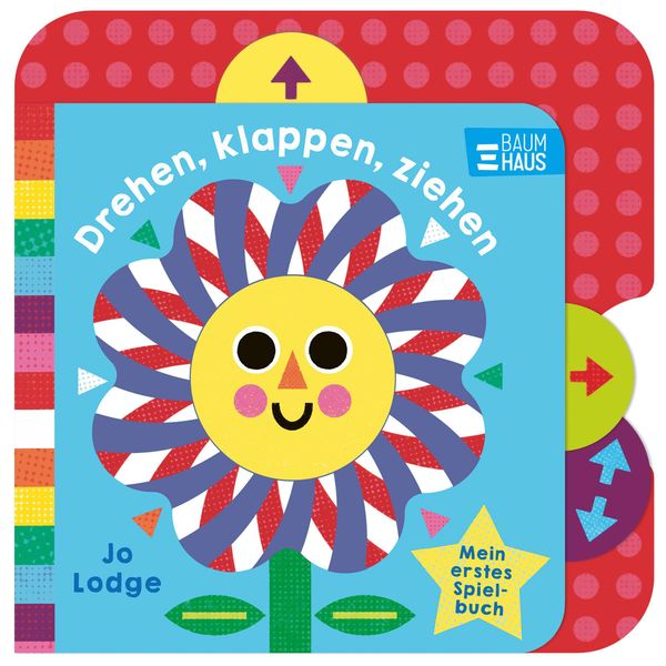 Drehen, klappen, ziehen - Mein erstes Spielbuch - Jo Lodge (Buch)