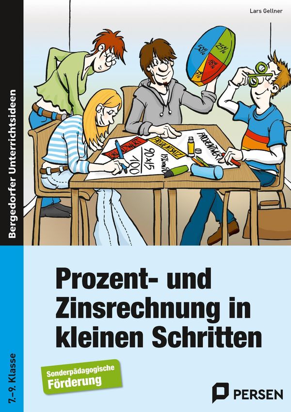 Prozent- und Zinsrechnung in kleinen Schritten - Lars Gellner (Buch)