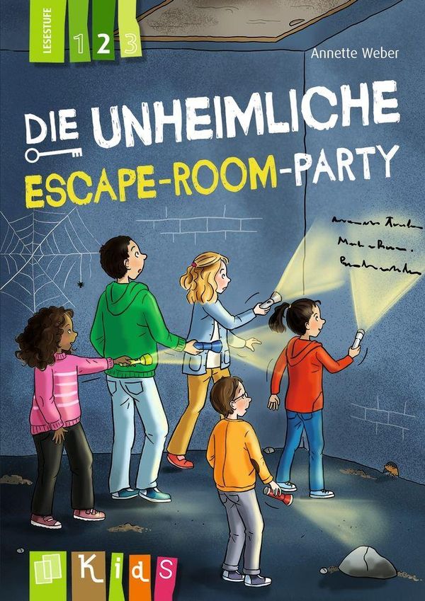 Die unheimliche Escape-Room-Party - Lesestufe 2 - Annette Weber (Buch)