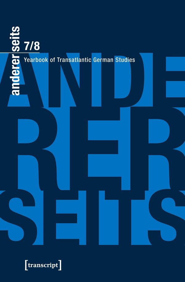 andererseits - Yearbook of Transatlantic German Studies (Buch)