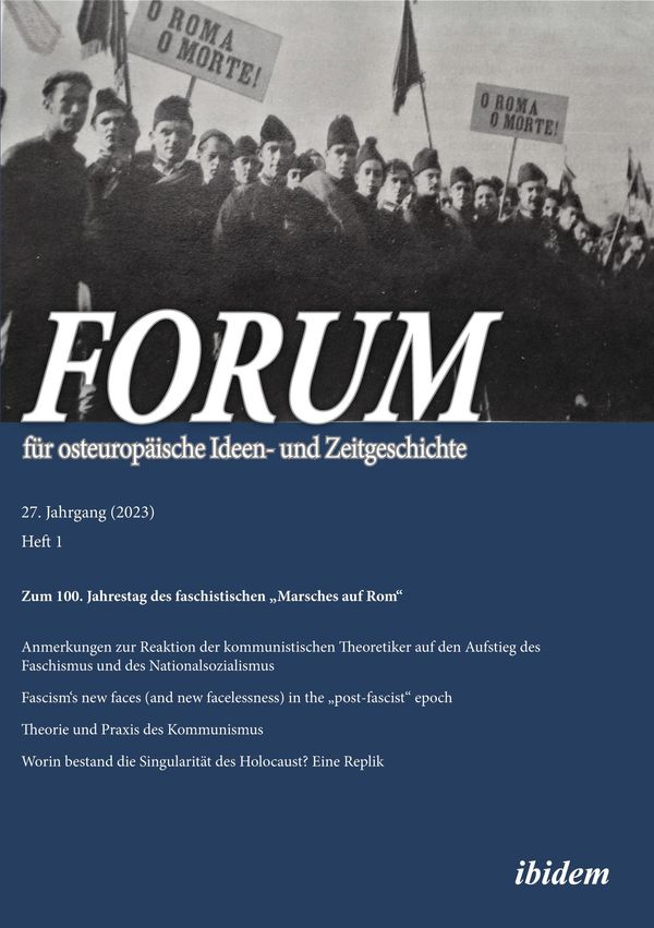 Forum für osteuropäische Ideen- und Zeitgeschichte (Buch)