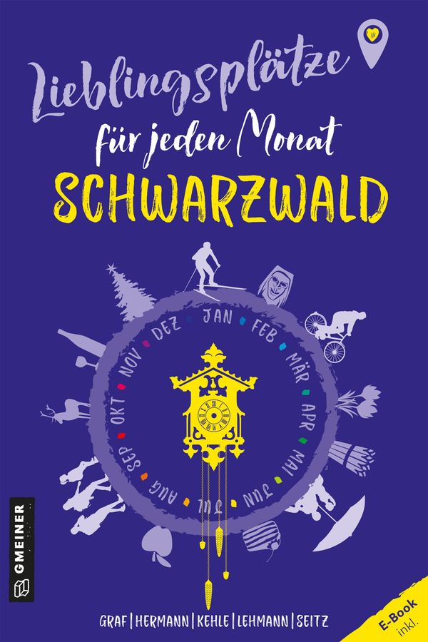 Lieblingsplätze für jeden Monat - Schwarzwald - Edi Graf (Buch)