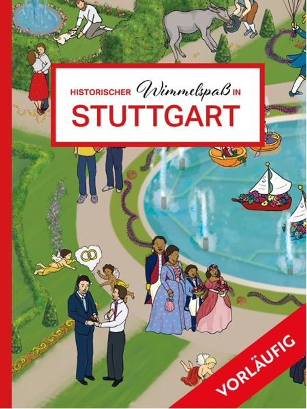 Historischer Wimmelspaß in Stuttgart - Kimberley Hoffman (Buch)