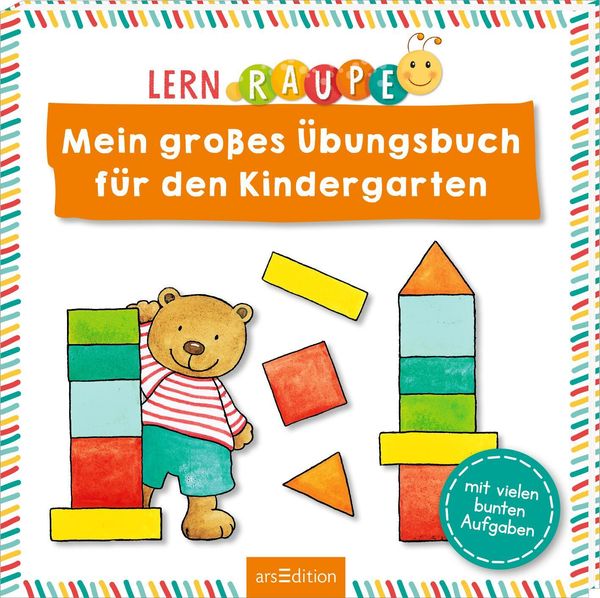 Lernraupe - Mein großes Übungsbuch für den Kindergarten (Buch)