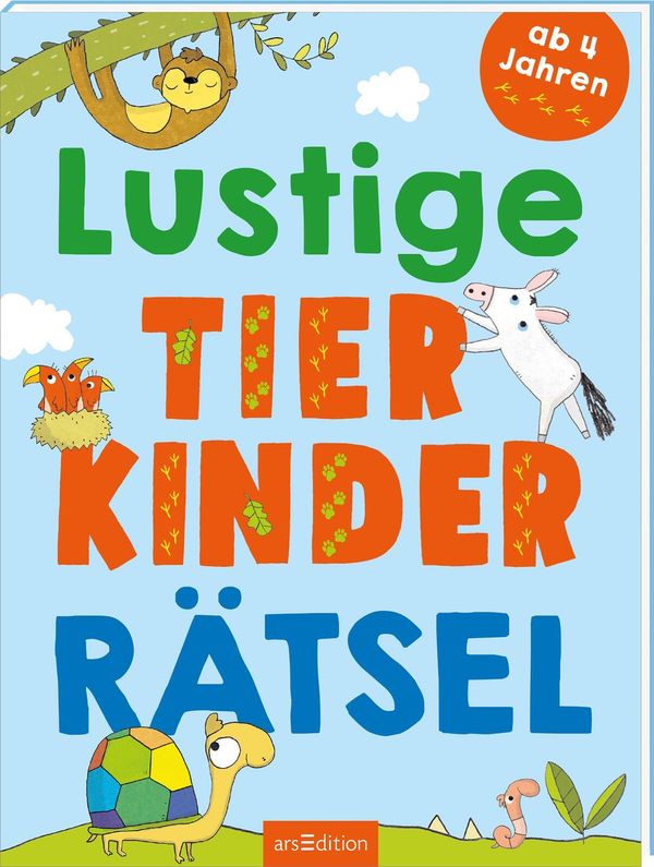 Lustige Tierkinder-Rätsel (Buch)