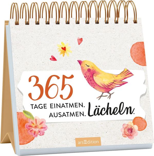 365 Tage einatmen. Ausatmen. Lächeln. (Buch)
