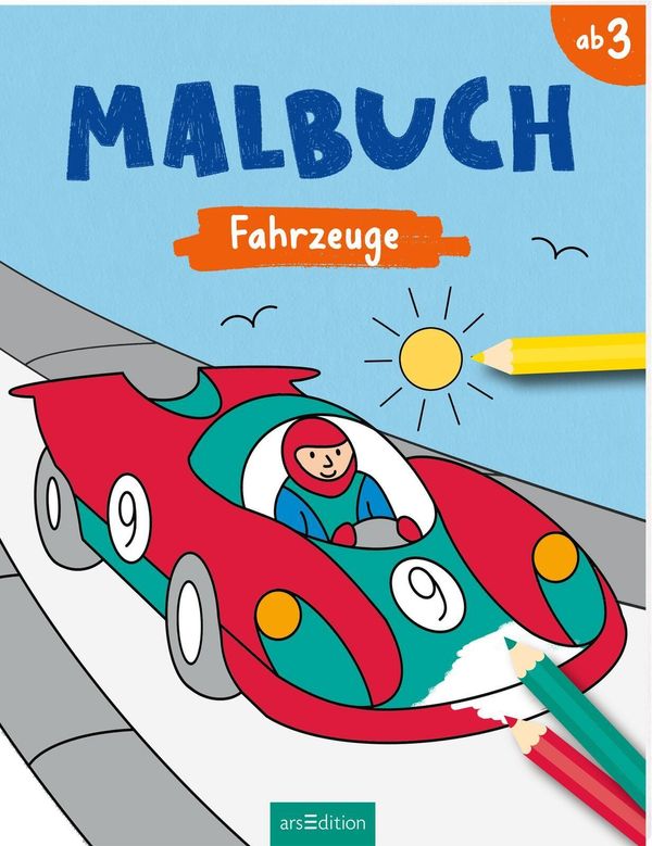 Malbuch Fahrzeuge (Buch)