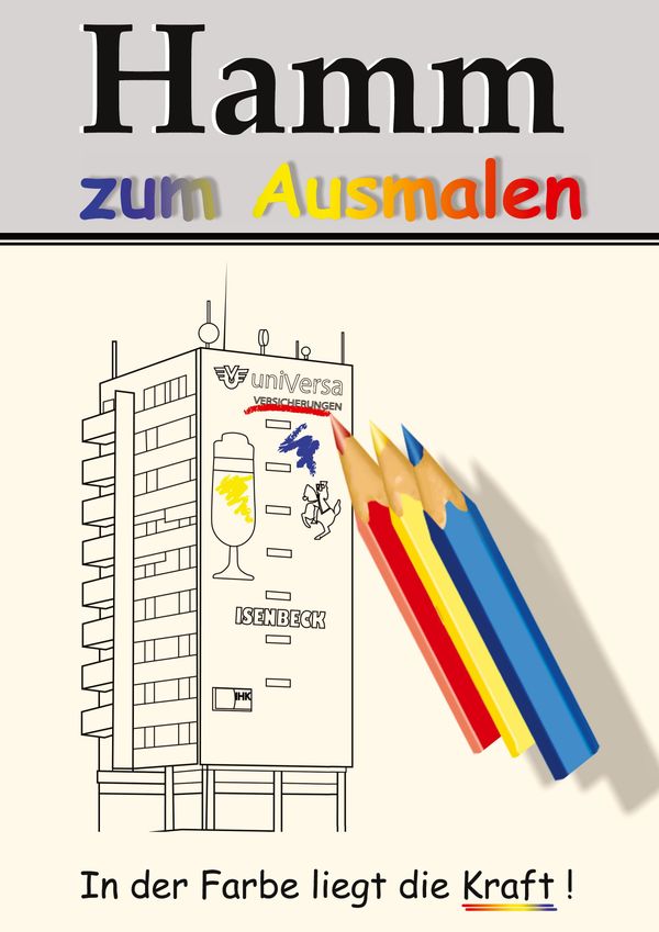 Hamm zum Ausmalen (Buch)