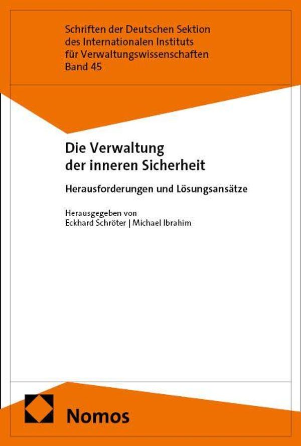 Die Verwaltung der inneren Sicherheit (Buch)