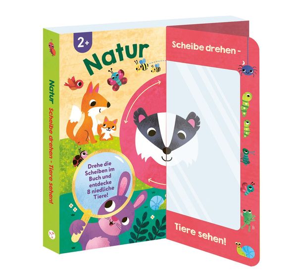 Scheibe drehen - Tiere sehen! Natur - Lily Holland (Buch)