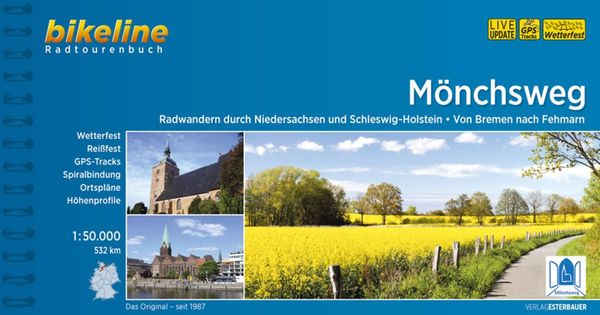 Bikeline Radtourenbuch Mönchsweg (Buch)