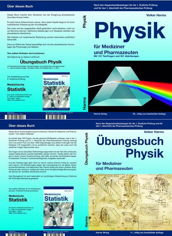 Physikpaket (2 Bände) - Volker Harms (Buch)