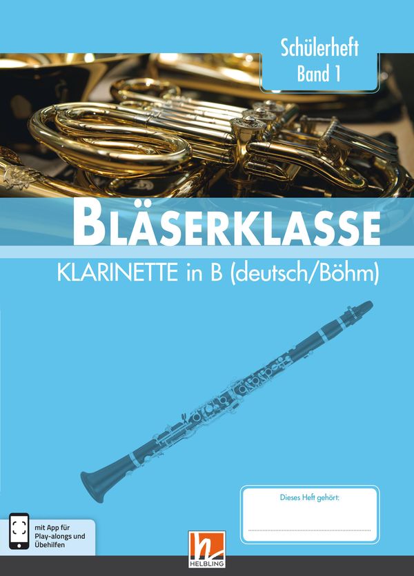 Leitfaden Bläserklasse. Schülerheft Band 1 - Klarinette (Buch)