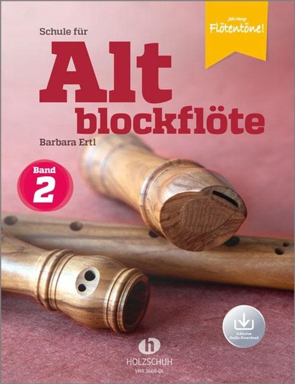 Barbara Ertl: Schule für Altblockflöte 2 (mit Audio-Downloa... (Buch)